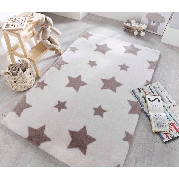 Bijeli tepih Flair Rugs Twinkle, 90 x 150 cm-image-1