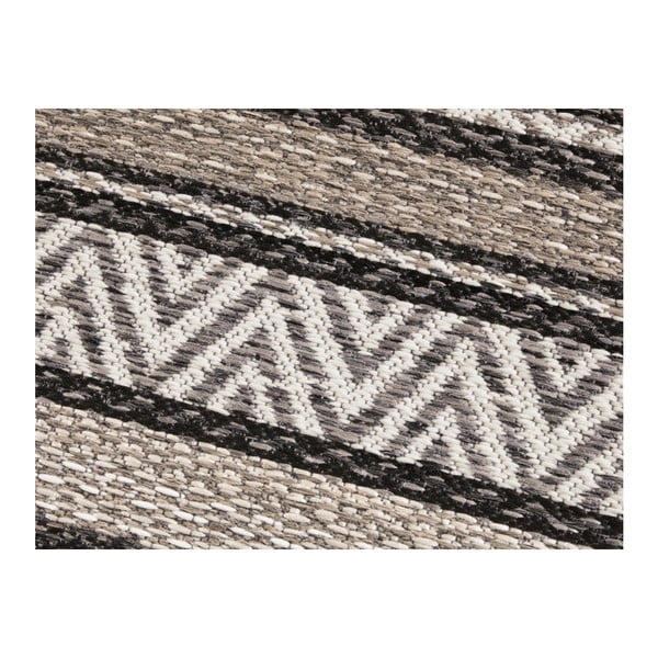 Crno-smeđi tepih prikladan za van Elle Decoration Bloom Rodez, 80 x 150 cm-image-3