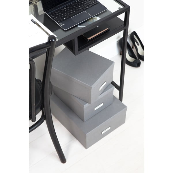 Set od 3 sive kutije za pohranu Bigso Box of Sweden Inge-image-1