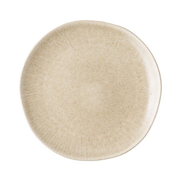 Sivo-bež tanjuri u setu 4 kom od kamenine ø 21 cm Viola – House Nordic-image-2