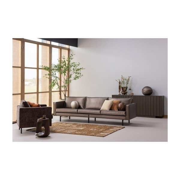 Okrugao pomoćni stol od masivnog manga ø 33 cm Bayo – WOOOD-image-3