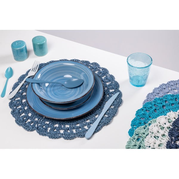 Papirnati podmetači 6 kom ø 38 cm Uncinetto - VDE Tivoli 1996-image-1