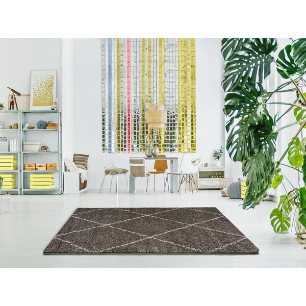 Sivi tepih Universal Lynn Lines, 80 x 150 cm-image-1