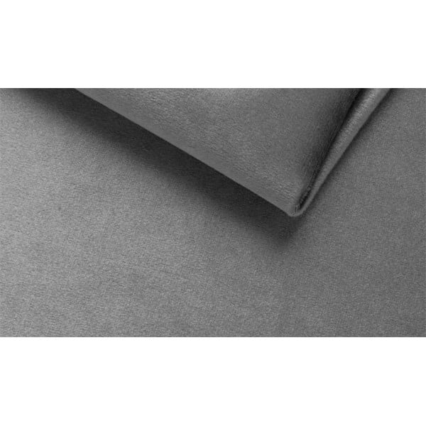 Svijetlo siva baršunasti sofa 185 cm Chelsea – Ropez-image-4