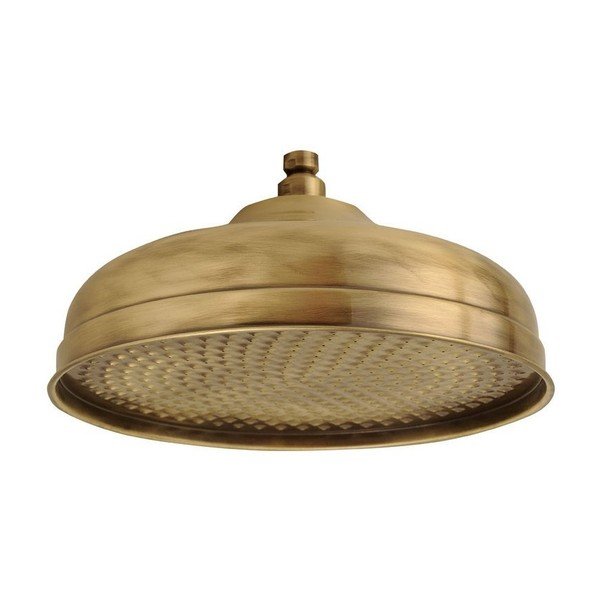 Mjedena tuš glava u brončanoj boji ø 30 cm Antea – Sapho