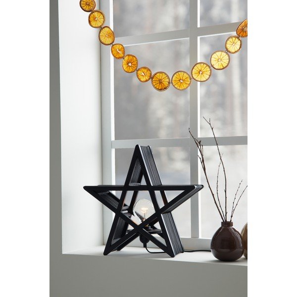 Crni božićni svjetlosni ukras Bamboo – Markslöjd-image-2