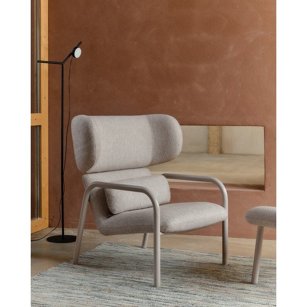 Bež fotelja Inari – Kave Home-image-1