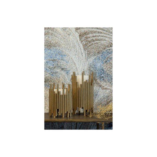 Kovový svícen ve zlaté barvě BePureHome, výška 18 cm-image-2