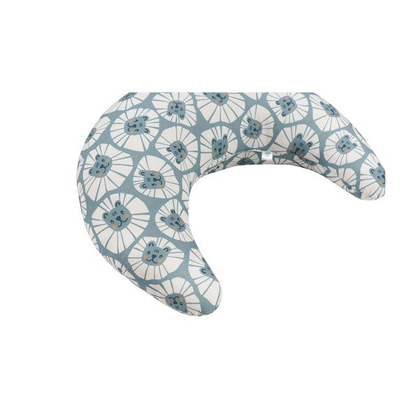 Plavi jastuk za dojenje Denim Lions - Malomi Kids-image-1