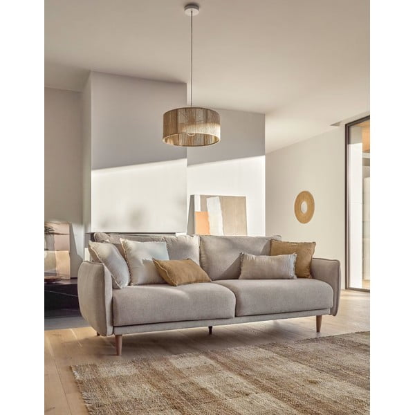 Sjenilo u prirodnoj boji ø 47 cm Crista - Kave Home-image-1