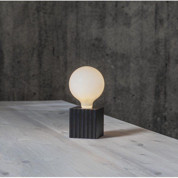 Crni stalak svjetiljke 10 cm Box – Star Trading-image-4