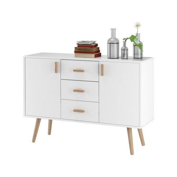 Bijela komoda Støre Pavon-image-3