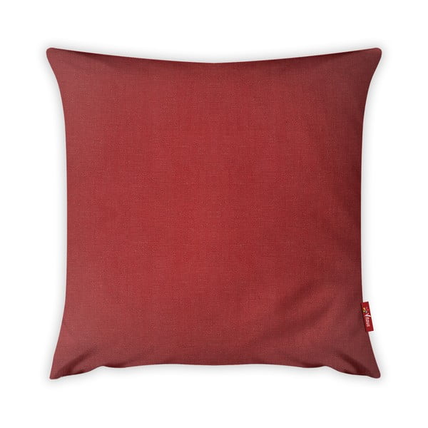 Crvena jastučnica s udjelom pamuka Vitaus, 43 x 43 cm