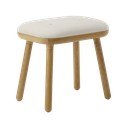Bijeli/u prirodnoj boji stolac Paff Tall – UMAGE