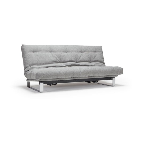 Svijetlo sivi kauč na razvlačenje Innovation Minimum Elegant Melange svijetlo sivi