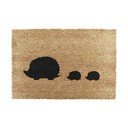 Otirač od kokosovih vlakana 40x60 cm Hedgehog Family – Artsy Doormats