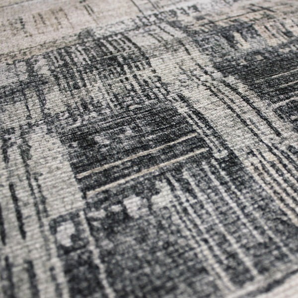 Sivi periv tepih 190x290 cm Silas Abstract – Flair Rugs-image-3