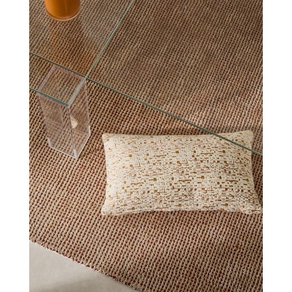 Ukrasna jastučnica od mješavine lana 30x50 cm Manma – Kave Home-image-1