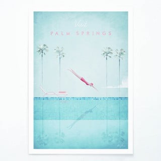 Poster Travelposter Palm Springs, 50 x 70 cm