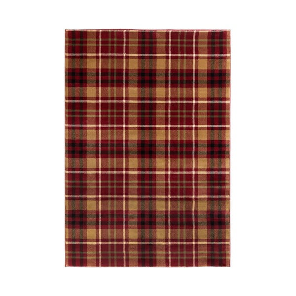 Crveni tepih Flair Rugs Highland, 200 x 290 cm