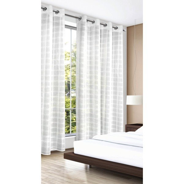 Bijela zavjesa 140x245 cm – Sehlbach-image-1