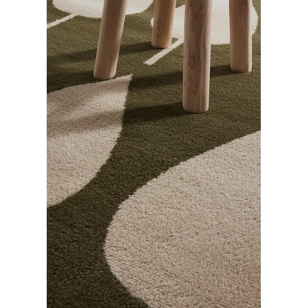 Kaki zeleni dječji tepih 120x170 cm Lovely Leaves – Hanse Home-image-2