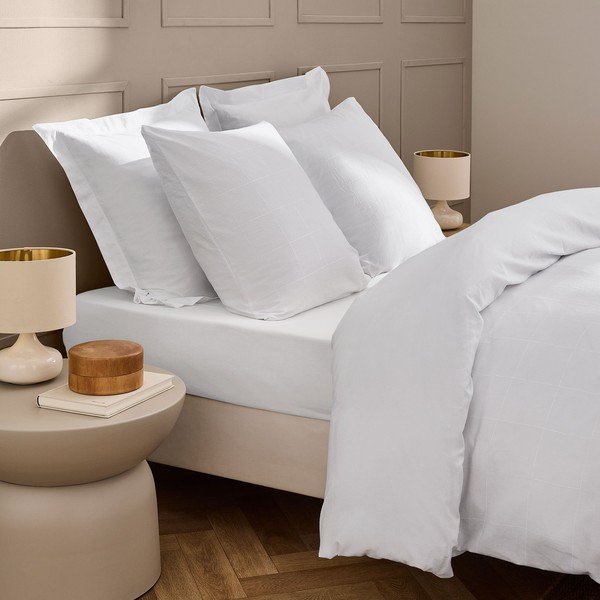 Bijela plahta 160x200 cm Linella – douceur d'intérieur