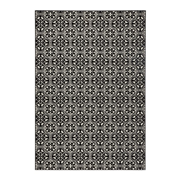 Crni tepih Hanse Home Gloria Pattern, 80 x 150 cm