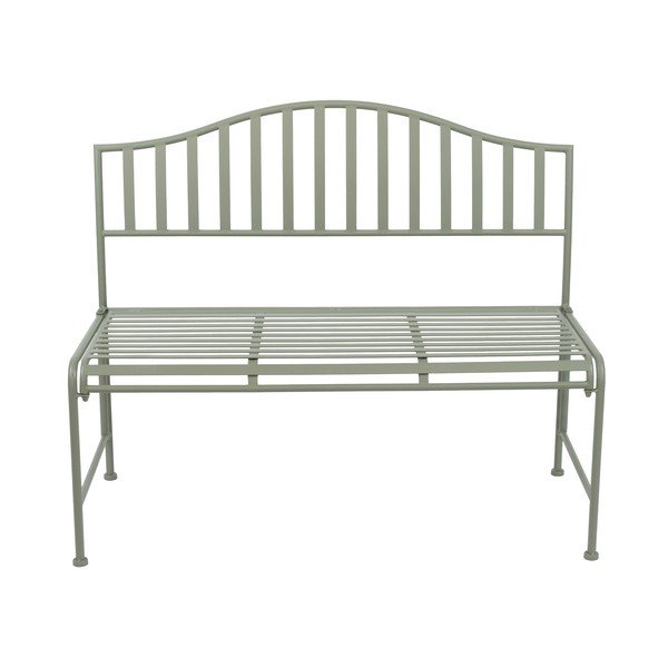 Zelena metalna vrtna klupa – Esschert Design-image-1