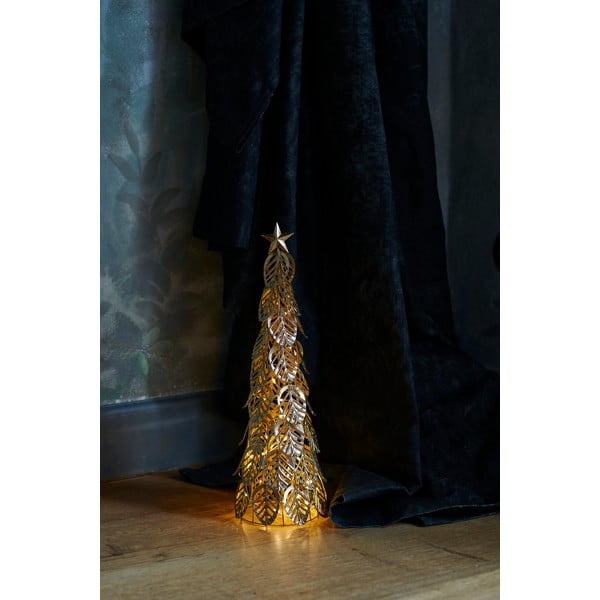 Svjetleća LED dekoracija Sirius Kirstine Gold visine 43 cm
