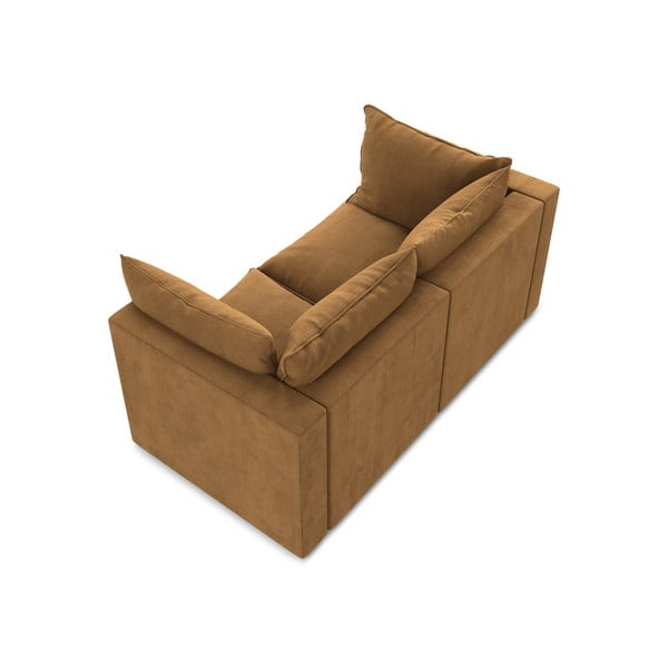 Sofa boja terakote 180 cm Manao – Makamii-image-3