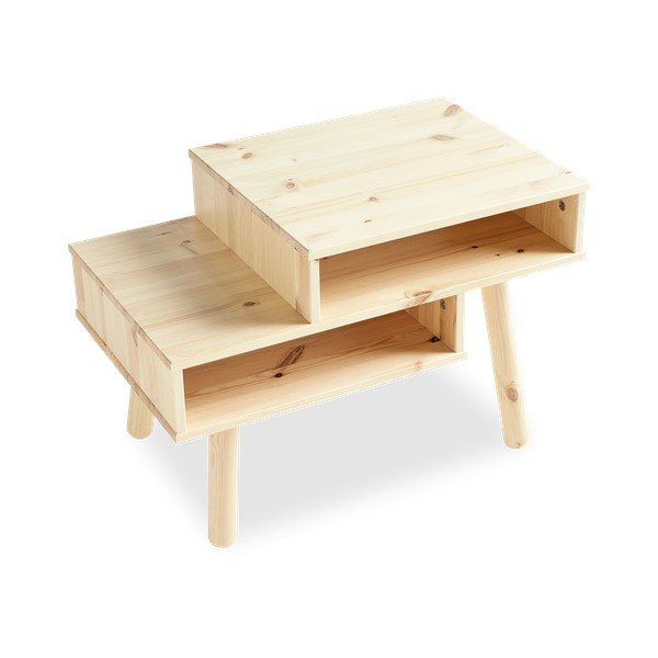 Stolić od borovine u prirodnoj boji Karup Design Hako-image-3