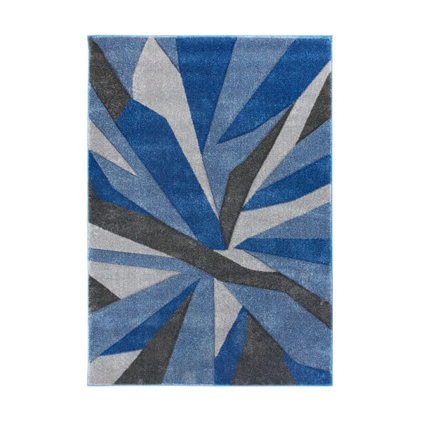 Plavo-sivi tepih Flair Rugs Shatter Blue Grey, 120 x 170 cm