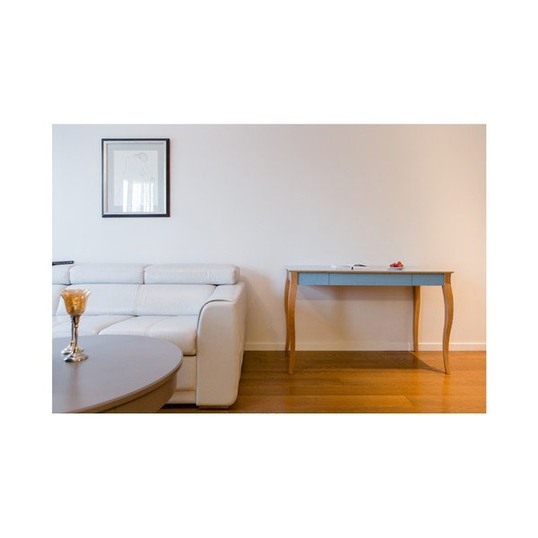 Svijetlo tirkizni radni stol Ragaba Lillo, dužine 105 cm-image-3