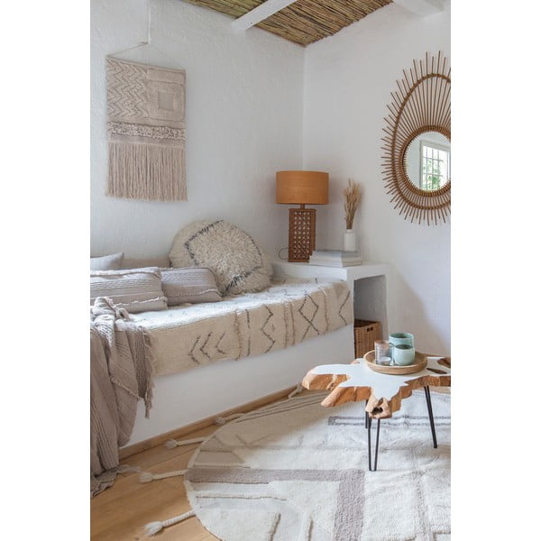 Krem periv/ručno rađen vunen tepih 80x140 cm Lakota Day – Lorena Canals-image-4