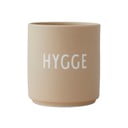 Bež porculanska šalica 300 ml Hygge – Design Letters