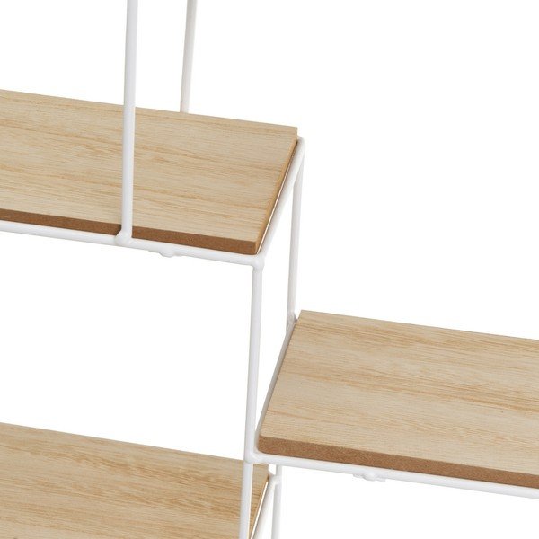 Bijela/u prirodnoj boji polica s više razina 50 cm – Casa Selección-image-2
