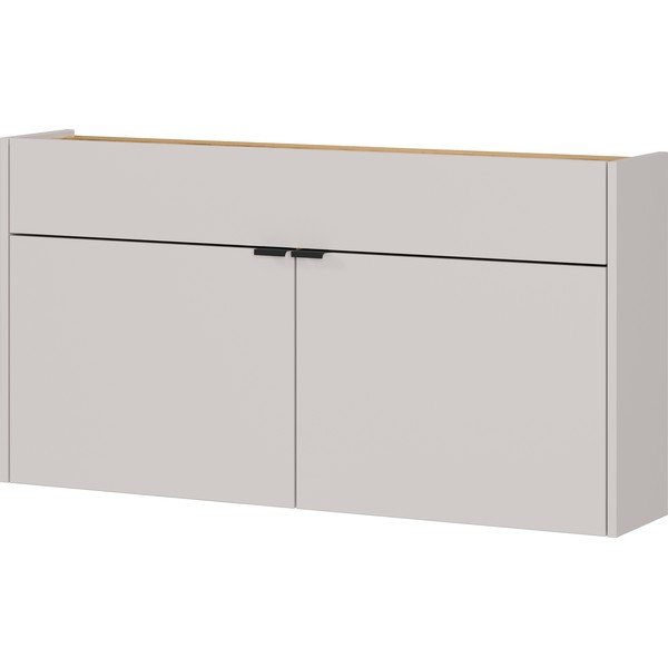 Krem viseći ormarić 110x57x22 cm Ameca – Germania
