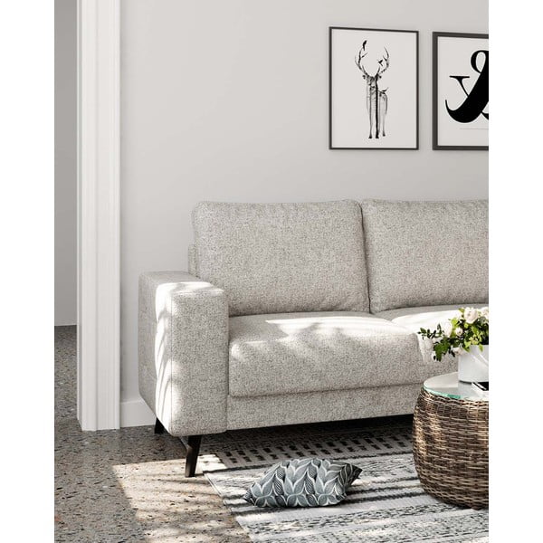 Krem kutna garnitura (s desnim kutom) Fynn – Ghado-image-1