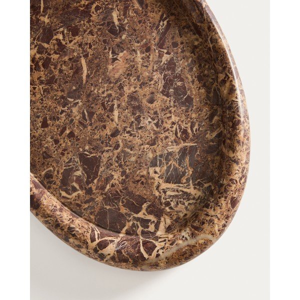 Mramoran ukrasni pladanj 28x43 cm Lenorel – Kave Home-image-3