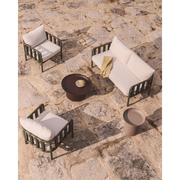 Metalni okrugao vrtni stolić ø 45 cm Arcola – Kave Home-image-3