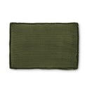 Zeleni ukrasni jastuk za sjedeću garnituru od samta Blok – Kave Home