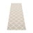 Krem unutarnja i vanjska staza 70x225 cm Kotte Linen – Pappelina