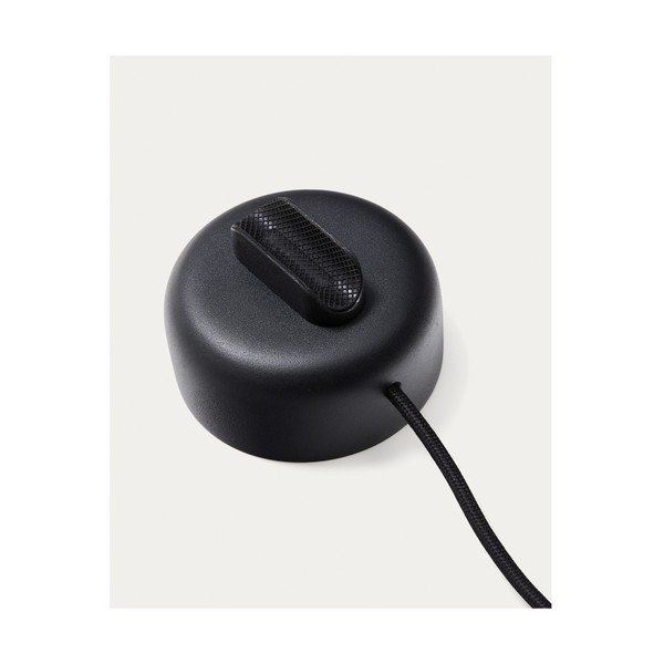 Crni metalni LED reflektor ø 8,5 cm Orey – Kave Home-image-4