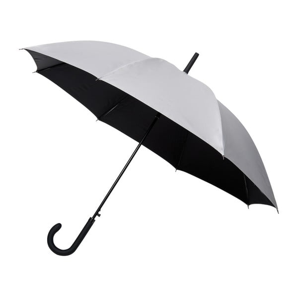 Kišobran u srebrnoj boji Ambiance Falconetti Gris Argent, ⌀ 105 cm