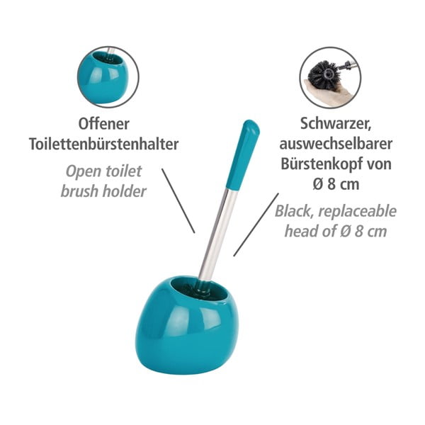 Petrol plava WC četka Wenkoo Polaris Petrol-image-3