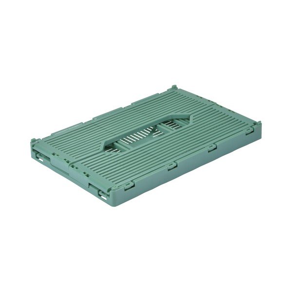 Svijetlo zelena plastična kutija za pohranu 40x30x17 cm – Homéa-image-4