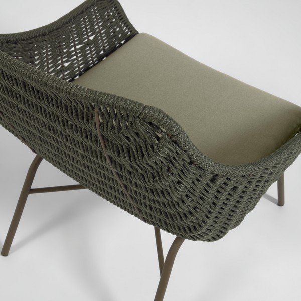 Zelena vrtna stolica Kave Home Abeli-image-1