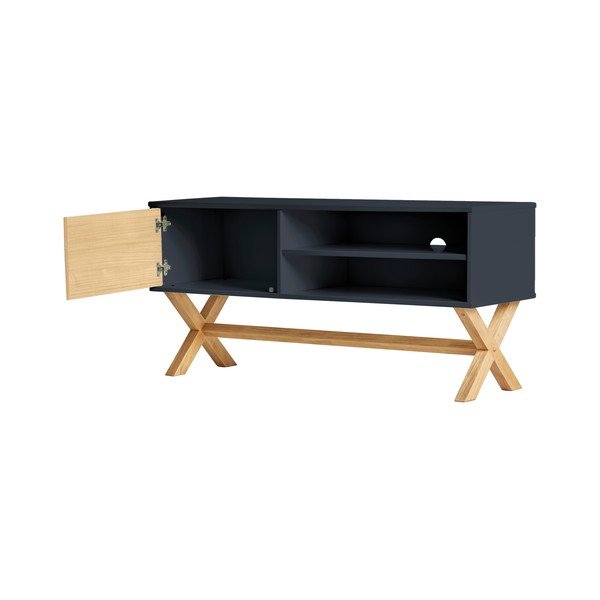 Antracit sivi TV stol Marckeric Leidi, 110 x 52 cm-image-3