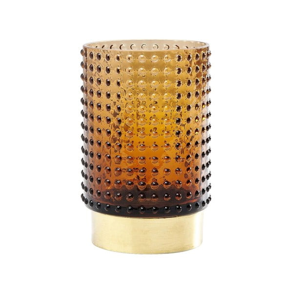 Smeđa vaza Kare Design Barfly Brown, 14 cm